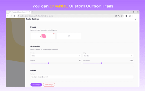 Custom Cursor Trails extension
