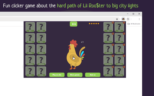 Millionaire Rooster: Clicker Game for Money Hunters