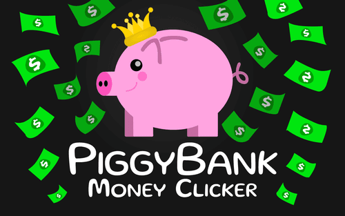 Every click in the game is a coin in the piggy bank! Even piggies can get rich!