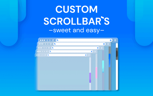 Custom scrollbar for chrome