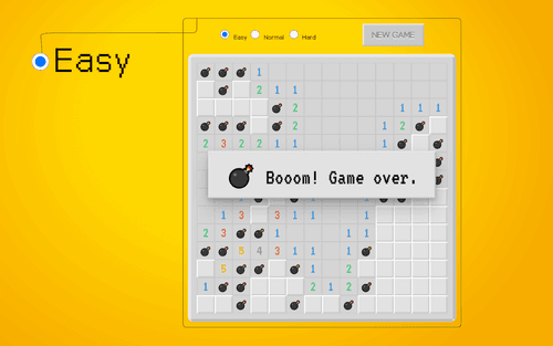 Dive into game Minesweeper for Google Chrome