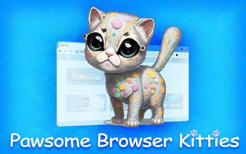 Pawsome Browser Kitties for Browser