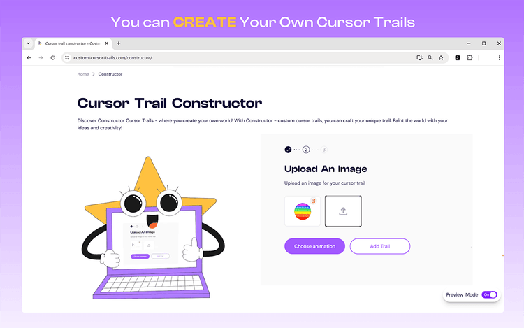 Custom Cursor Trails extension