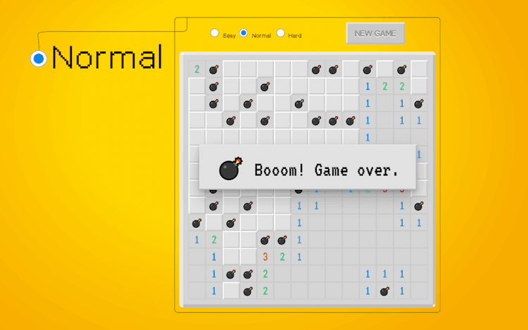 Minesweeper for Google Chrome